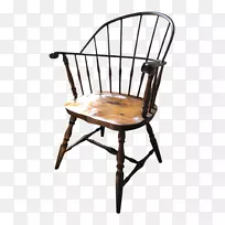 温莎椅，桌椅，家具座-桃花心木椅