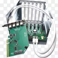 微控制器电子工程电子元件网卡适配器背板