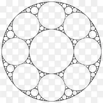 阿波罗垫圈阿波罗圈数学几何学金几何圆