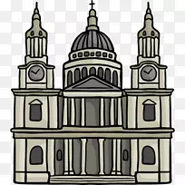 圣保罗大教堂电脑图标封装后记-大教堂