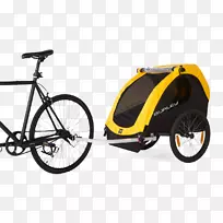 自行车挂车伯利设计拖车自行车-串列自行车