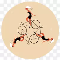 自行车电影节海报艺术-99崇阳节