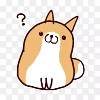 Shiba Inu贴纸电报猫线