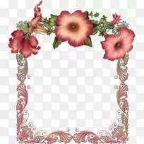 画框造型花卉设计