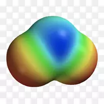 空间填充模型电势分子电荷
