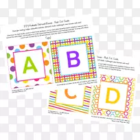 字母表书信生日派对-字母abc