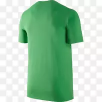 田纳西州的t恤志愿者足球服装顶级耐克绿色衬衫