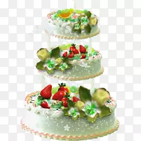 蛋形蛋糕生日蛋糕水果蛋糕托糖蛋糕-意大利面