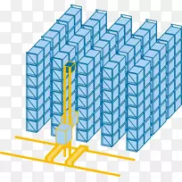 绘制hochregallager架构的计算机图标