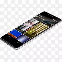 智能手机功能手机LG K10正面摄像头手持设备-高清明亮的灯光无花果。