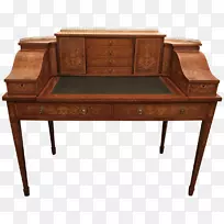写字台桌、秘书桌、卡尔顿豪斯桌-古董桌
