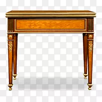 桌上桃花心木国际象棋路易十六风格古董家具