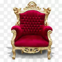 椅子国王公司王座花园家具-古董家具