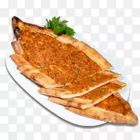 土耳其菜烤肉串比萨饼