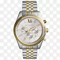 迈克尔-科尔斯男式列克星敦计时表珠宝时尚手表