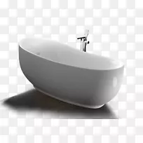 浴缸浴盆水龙头浴室-浴缸