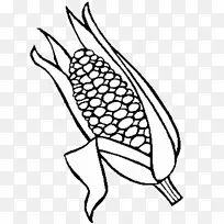 玉米画玉米芯画