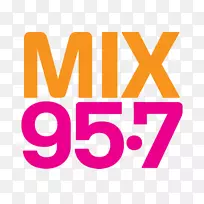 温彻斯特，弗吉尼亚Mix 95.7 iHeartRadio标识网络电台