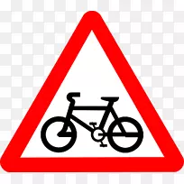 自行车交通标志自行车隔离自行车设施.自行车