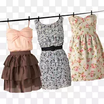时尚连衣裙，旧式服装，摩登服装-连衣裙
