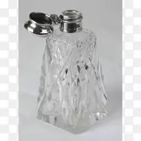 玻璃瓶铅玻璃水晶盖子玻璃