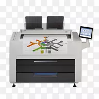 宽幅面打印机彩色打印系统.打印机