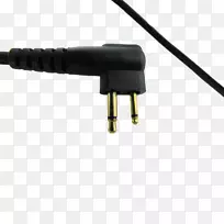 电缆电连接器耳机延伸线收音机耳机