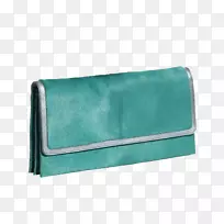 手提包钱包长方形绿松石钱包
