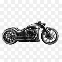 车轮哈雷戴维森VRSC摩托车软尾摩托车