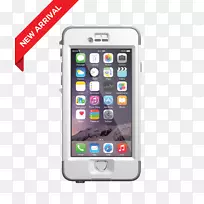 iPhone 6+iPhone 6s+LifeProof电话水獭产品OtterBox alpha玻璃