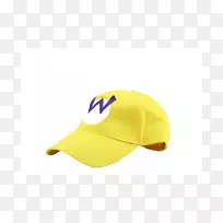 棒球帽黄色-棒球帽模型