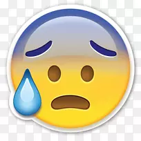 流汗笑脸贴纸