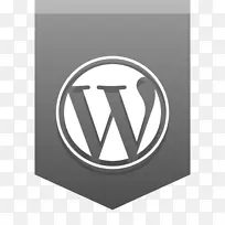 WordPress计算机图标.WordPress