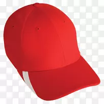 棒球帽橄榄色红色棒球帽模型