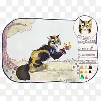 胡须，小猫，猫武士，爪子-小猫