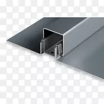 金属屋面板条边缝设计