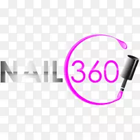 美甲沙龙360美容院标志品牌-美甲