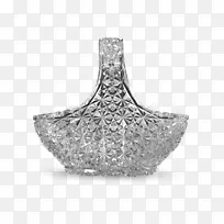 银Fenton艺术玻璃公司花瓶玻璃艺术-银器