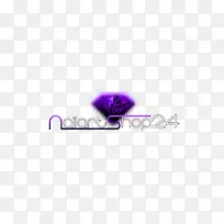 品牌标志字体-紫色