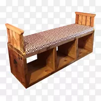 木材染色硬木胶合板.木制长凳