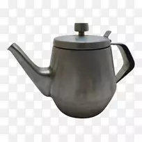 水壶茶壶不锈钢白茶茶壶