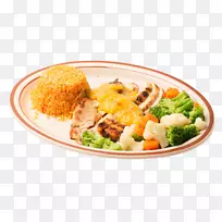 素食、墨西哥菜、快餐、萨尔萨午餐-菜单