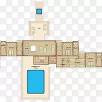 平面图房屋平面图建筑灌木丛湾屋