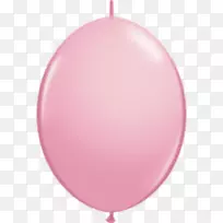气球粉红色绿色品牌-气球
