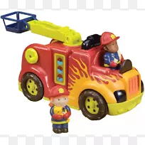 汽车消防车压铸玩具消防车