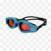 护目镜开放水游泳智能眼镜.护目镜