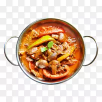 咖喱卡拉希沙希帕尼尔印度料理肉汁蘑菇