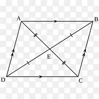 平行四边形对角线角四边形
