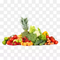 叶菜、水果、素食、美食-蔬菜
