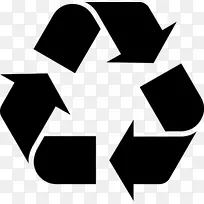 回收符号回收垃圾箱电脑图标浪费